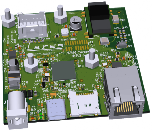 ARM Cortex-M4 MPU board