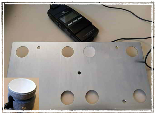 FMVSS108 rear plate lighting measuring with Konica Minolta T-10MA FMVSS108 rear plate lighting measuring